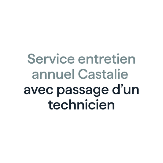 Service d’entretien annuel Castalie - Intervention technicien à domicile